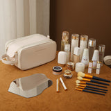 3 Layer Portable Travel Makeup Pouch Bag