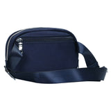 Solid Nylon Crossbody Bag