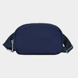 Solid Nylon Crossbody Bag