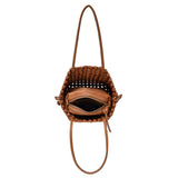 2 in 1 Hand Woven Tote Bag / Crossbody Bag