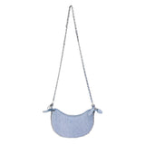 Denim Quilted Hand Bag / Crossbody Bag
