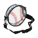 Baseball Transparent Round Crossbody Bag