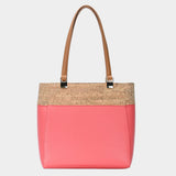 Faux Leather Shoulder Bag