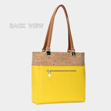 Faux Leather Shoulder Bag