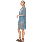 Flower Lace Kimono Poncho