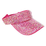 Women's Bling Studded Visor Hat