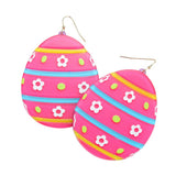 Easter Egg Resin Dangle Earrings