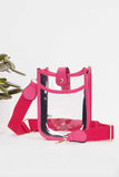 Pretty Clear Stadium Crossbody Mini Bag