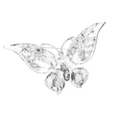 Glass Crystal Butterfly Pin Brooch