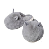 Fuzzy Faux Fur Bunny Soft Home Indoor Floor Slippers