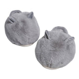 Fuzzy Faux Fur Bunny Soft Home Indoor Floor Slippers