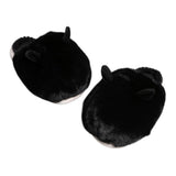 Fuzzy Faux Fur Bunny Soft Home Indoor Floor Slippers