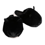 Fuzzy Faux Fur Bunny Soft Home Indoor Floor Slippers