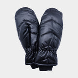 Women's Shiny Puffer Mitten Chic Gloves