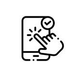 Ribbed Knit Smart Touch Gloves