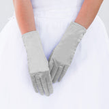 Women's Dressy Satin Wedding Gloves