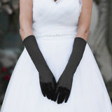 Women's Medium Satin Wedding Gloves