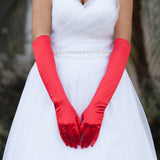 Dressy Satin Wedding Chic Gloves