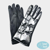 Women's Puffer Smart Touch Gloves