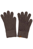 C.C Plush Terry Chenille Gloves
