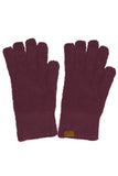 C.C Plush Terry Chenille Gloves