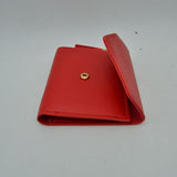 Envelope Flap Compact Wallet with Tassel Charm