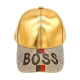 Bling Boss Message Baseball Cap