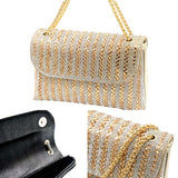 Bling Flap Bag Shoulder Crossbody Evening Bag