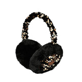 C.C Faux Fur Sequin Earmuff