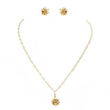 Christmas Gift Bow Necklace