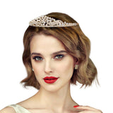 Glass Crystal Pageant Queen Tiara
