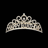 Happy Birthday Rhinestone Party Tiara