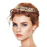 Happy Birthday Rhinestone Pave Party Tiara