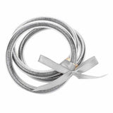 3PCS Glitter Jelly Tube Bangle Bracelet