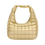 Quilted Soft Tote Crossbody Bag