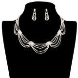 Rhinestone Pave Collar Necklace
