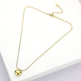 Stainless Steel Heart Pendant Necklace
