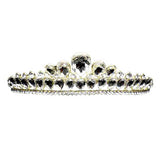 Teardrop Stone Cluster Princess Tiara