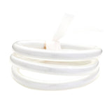 3PCS Glitter Jelly Tube Bangle Bracelet