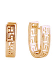 14K Fend Forever Pincatch Earring