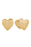 14K Simply Love Huggie Earrings