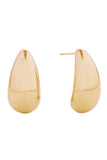 14K Teardrop Post Earrings