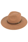 C.C Vegan Felt Metal Logo Heather Color Hat