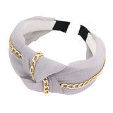 Chain Trim Knot Headband