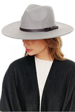Felt Wide Brim Fedora Hat
