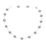 Metal Station Necklace
