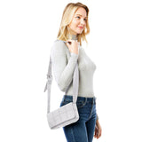 Quilted Puffer Crossbody Bag