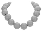 Wood Ball Necklace