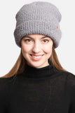 Double Layered Solid Beanie