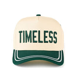 C.C TIMELESS Letter Two Tone Trucker Snapback Cap